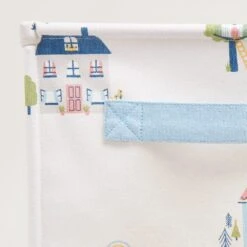 Canvas Storage Cube, Home Sweet Home -Great Little Trading Co L0250HSH CANVAS STORAGE CUBE HOME SWEET HOME NaturalBG 03