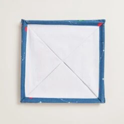 Canvas Storage Cube, Space Explorer 10 Canvas Storage Cube, Space Explorer -Great Little Trading Co L0250SPC CANVAS STORAGE CUBE SPACE EXPLORER NaturalBG 04