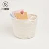 Rope Storage Basket, Ivory -Great Little Trading Co L3916 ROPE HERO