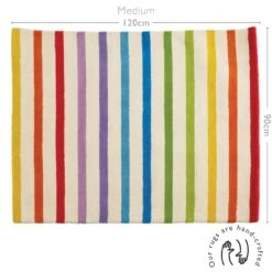 Spectrum Rug, 120 X 90 (cm) -Great Little Trading Co L4095MED 3