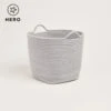Rope Storage Basket, Grey 1 Rope Storage Basket, Grey -Great Little Trading Co L4273 ROPE HERO