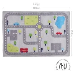 On The Road Rug, 180 X 120 (cm) -Great Little Trading Co L4386LAR 3