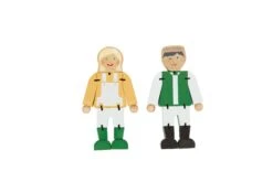Wooden Tractor Toy & Farmers Set -Great Little Trading Co L5300 WILLOW FARM TRACTOR AND FARMERS 010 CO