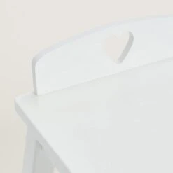 Sweetheart Dressing Table & Stool, White -Great Little Trading Co L5417 SWEETHEART DRESSING TABLE STOOL WHITE NaturalBG 07