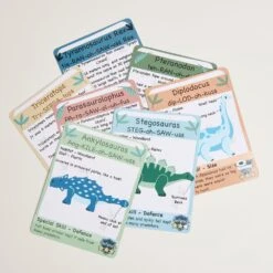 Wooden Toy Dinosaur Playset -Great Little Trading Co L5506 WOODEN DINOSAUR PLAYSET NaturalBG 03