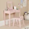 Sweetheart Dressing Table & Stool, Chalk Pink 1 Sweetheart Dressing Table & Stool, Chalk Pink -Great Little Trading Co L5507 SWEETHEART DRESSING TABLE STOOL BLOSSOM A fdc34714 e609 4985 a21a 29fa5d2774e0