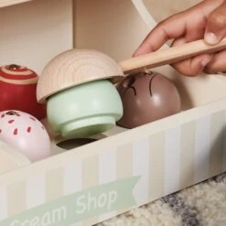 Lolly & Scoop Wooden Ice Cream Shop 17 Lolly & Scoop Wooden Ice Cream Shop -Great Little Trading Co L5546 LOLLY SCOOP ICE CREAM LIFESTYLE B