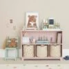 Blake Storage Shelf Unit, Chalk Pink -Great Little Trading Co L5557 BLAKE STORAGE SHELF UNIT CHALK PINK HERO 2 SQUARE