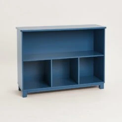 Blake Storage Shelf Unit, Ocean Blue -Great Little Trading Co L5557 BLAKE STORAGE SHELF UNIT OCEAN BLUE CO 01 NaturalBG