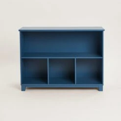 Blake Storage Shelf Unit, Ocean Blue -Great Little Trading Co L5557 BLAKE STORAGE SHELF UNIT OCEAN BLUE CO 02 NaturalBG
