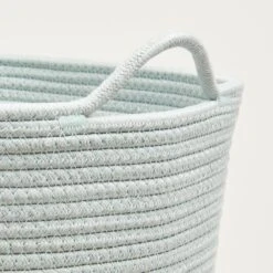 Rope Storage Basket, Sage Green -Great Little Trading Co L5607 ROPE STORAGE BASKET SAGE GREEN NaturalBG 03 ae10f856 29d4 47b8 95ca 7f37b068a8d4
