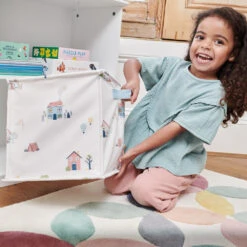 Canvas Storage Cube, Home Sweet Home -Great Little Trading Co l0250hsh 5