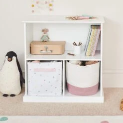 Canvas Storage Cube, Pastel Spot -Great Little Trading Co l0250spt 2