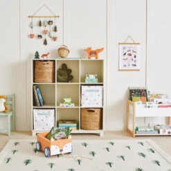 Canvas Storage Cube, Woodland Walk -Great Little Trading Co l0250woo 5