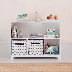 Canvas Storage Cube, Zigzag -Great Little Trading Co l0250zig 2