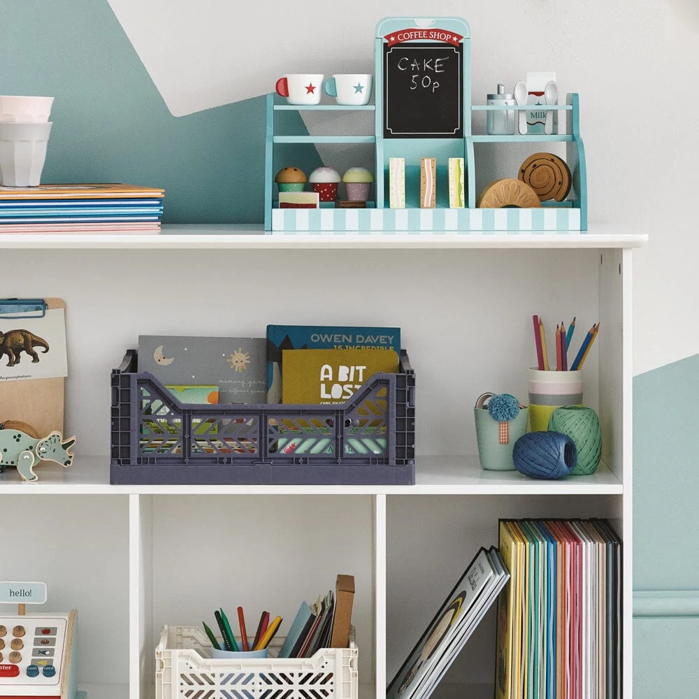 Abbeville Storage Shelf Unit, White 5 Abbeville Storage Shelf Unit, White - Image 3