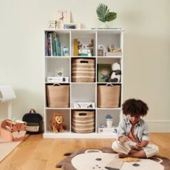 Abbeville Twelve Cube Storage & Shelving Unit In White