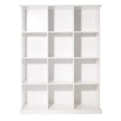 Abbeville Twelve Cube Storage & Shelving Unit In White 15 Abbeville Twelve Cube Storage & Shelving Unit In White -Great Little Trading Co l2934 20