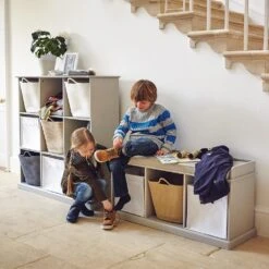 Abbeville Nine Cube Storage, Stone -Great Little Trading Co l2993 5