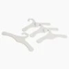 White Hangers (Set Of 4) 1 White Hangers (Set Of 4) -Great Little Trading Co l3290 1