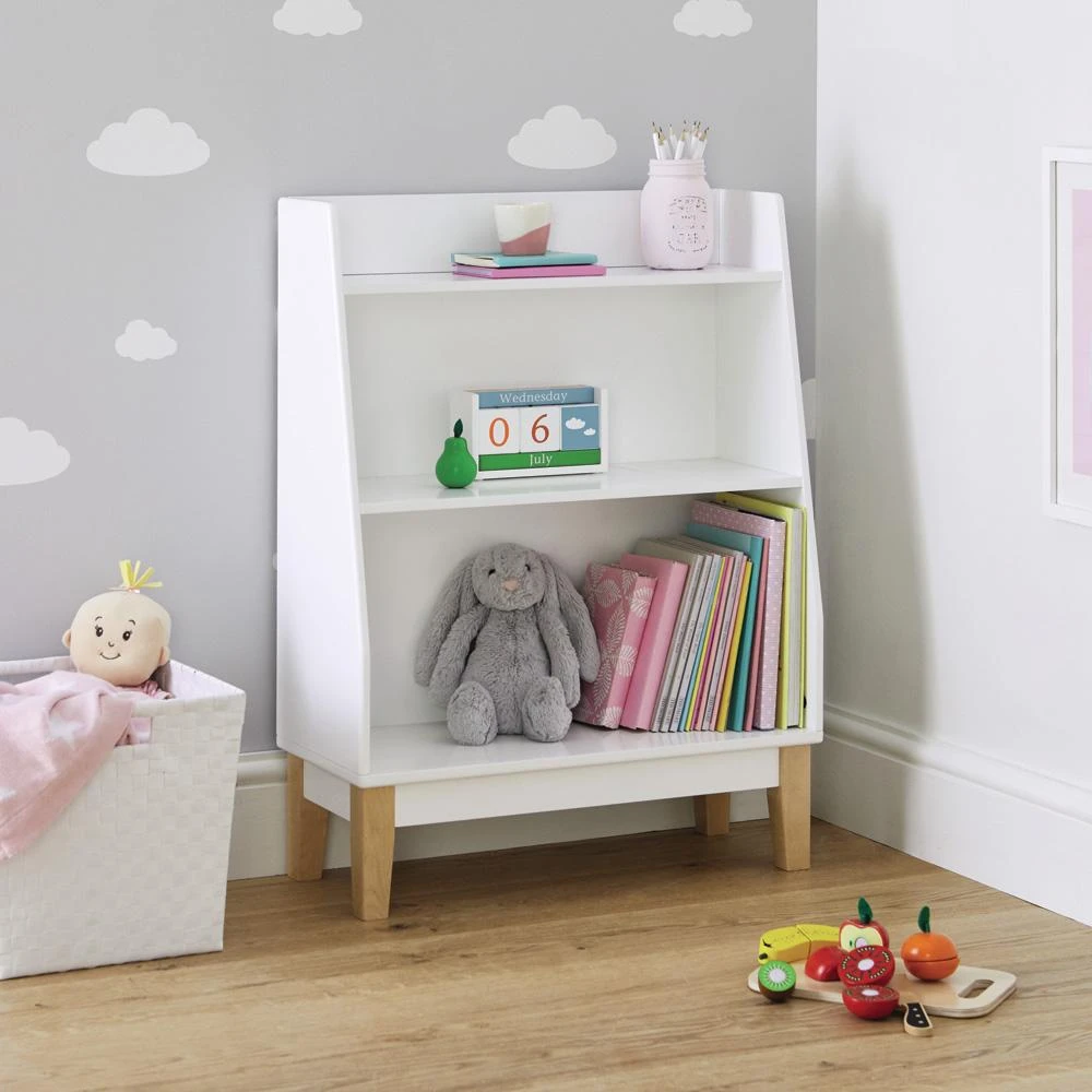 Small Potter Bookcase, White 4 Small Potter Bookcase, White - Image 2