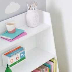 Small Potter Bookcase, White 9 Small Potter Bookcase, White -Great Little Trading Co l3760 6
