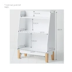 Small Potter Bookcase, White 10 Small Potter Bookcase, White -Great Little Trading Co l3760 8