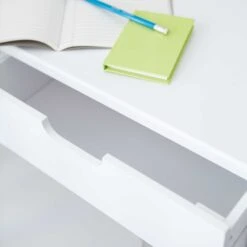 Fleming Study Desk With Drawers & Storage, White 12 Fleming Study Desk With Drawers & Storage, White -Great Little Trading Co l3818 2 2a2548b9 4963 439e 9a43 2407b332233c