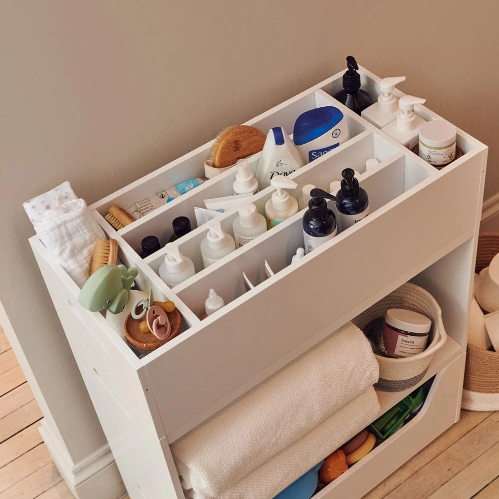 Rackham Single Stackable Toy Storage Tray, White 4 Rackham Single Stackable Toy Storage Tray, White - Image 2