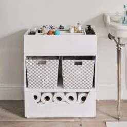 Rackham Single Stackable Toy Storage Tray, White 12 Rackham Single Stackable Toy Storage Tray, White -Great Little Trading Co l3909 6