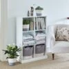 Abbeville Six Cube Storage, White 2 Abbeville Six Cube Storage, White -Great Little Trading Co l4299WAN 1