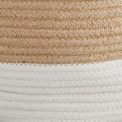 Rope Storage Basket, Ivory & Natural -Great Little Trading Co l4375 7