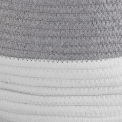 Rope Storage Basket, Ivory & Grey -Great Little Trading Co l4376 8