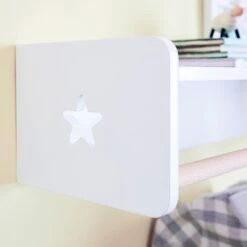 Wooden Tomorrow's Clothes Rail, White -Great Little Trading Co l4378 5