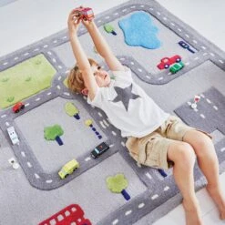 On The Road Rug, 180 X 120 (cm) -Great Little Trading Co l4386 lar 5