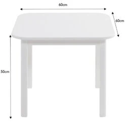 Little Bo Peep White Toddler Table -Great Little Trading Co l4417wan 6