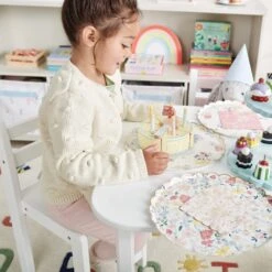 Toddler Chair, White -Great Little Trading Co l4423 5