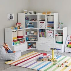 Alba Modular Storage, Corner Shelf -Great Little Trading Co l4471 5