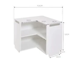 Alba Modular Storage, Corner Shelf -Great Little Trading Co l4471 6