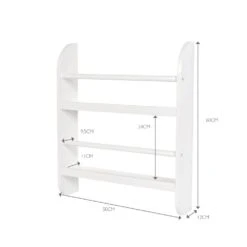 Greenaway Mini Bookcase, White -Great Little Trading Co l4485 6