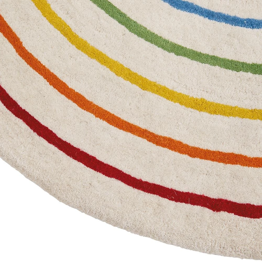 Rainbow Semicircle Rug 6 Rainbow Semicircle Rug - Image 4