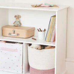 Abbeville Small Wooden Shelf & Storage In White -Great Little Trading Co l4627 5