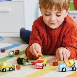 Construction Vehicles Set -Great Little Trading Co l4712 2