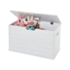 Small Wooden Toy Box, White 1 Small Wooden Toy Box, White -Great Little Trading Co l4768 1