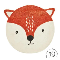 Children's Animal Rug, Fox 7 Children's Animal Rug, Fox -Great Little Trading Co l4802 3