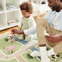 Day At The Farm Rug, 180 X 120 (cm) -Great Little Trading Co l4906lar 10