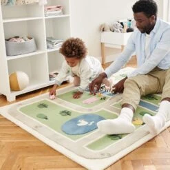 Day At The Farm Rug, 180 X 120 (cm) -Great Little Trading Co l4906lar 4