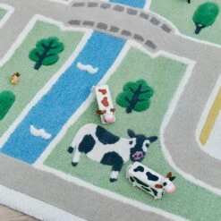 Day At The Farm Rug, 180 X 120 (cm) -Great Little Trading Co l4906lar 6