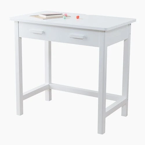 Apollo Wooden Desk With Drawers, White 8 Apollo Wooden Desk With Drawers, White - Image 6