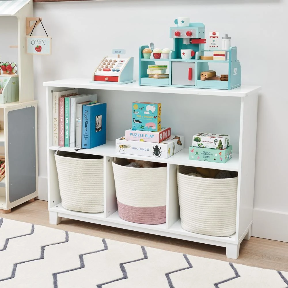 Blake Storage Shelf Unit, White 4 Blake Storage Shelf Unit, White - Image 2